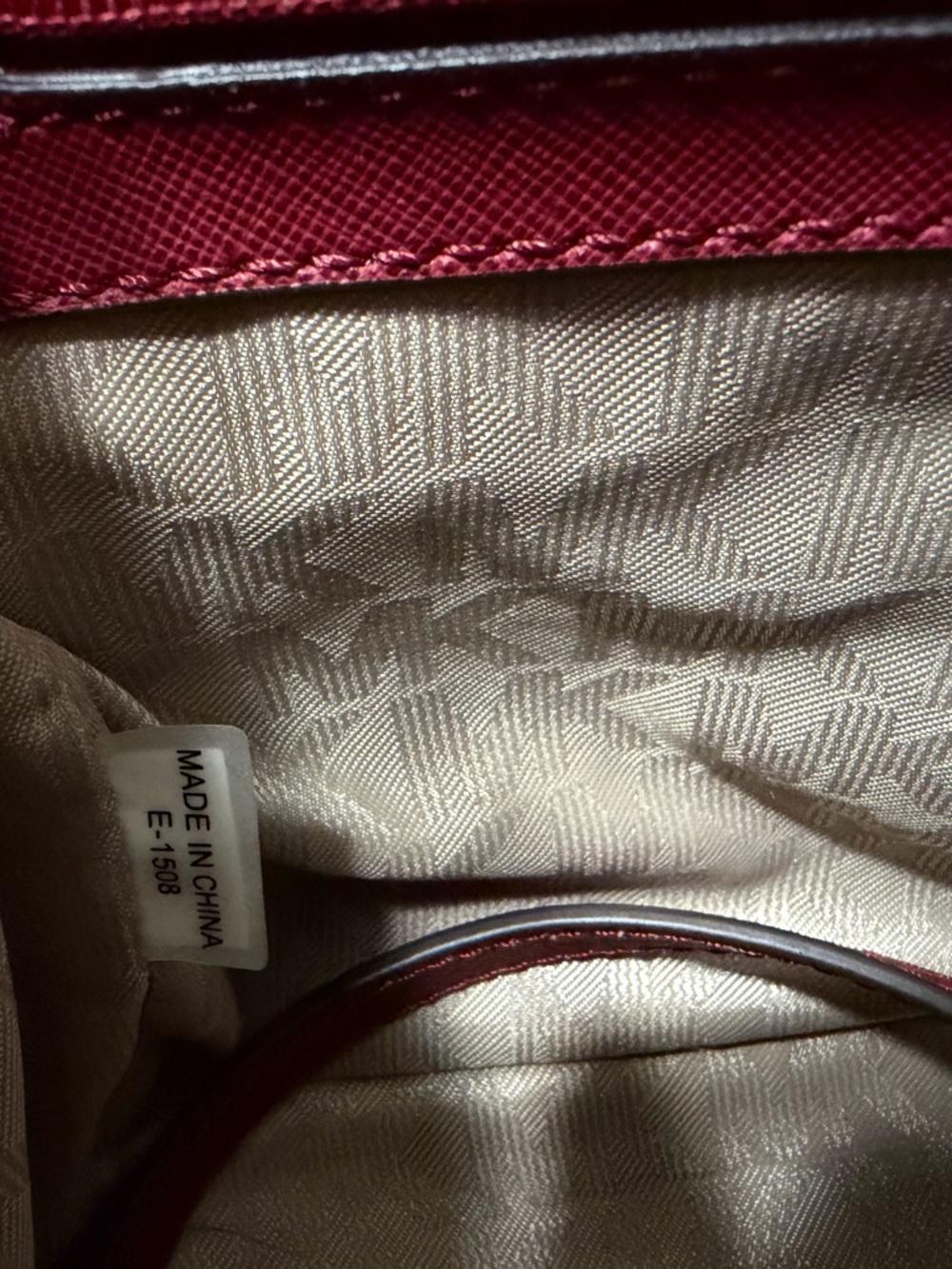 Michael Kors Selma Medium Studded Saffiano Leather Satchel - Picture 11 of 12